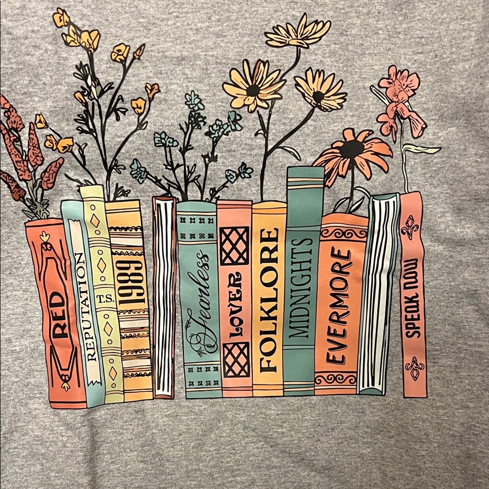 Taylor Swift album Gray Sweatshirt